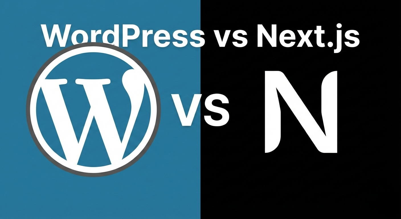 WordPress vs Next.js: How to Choose the Right Tech for Your Business Website