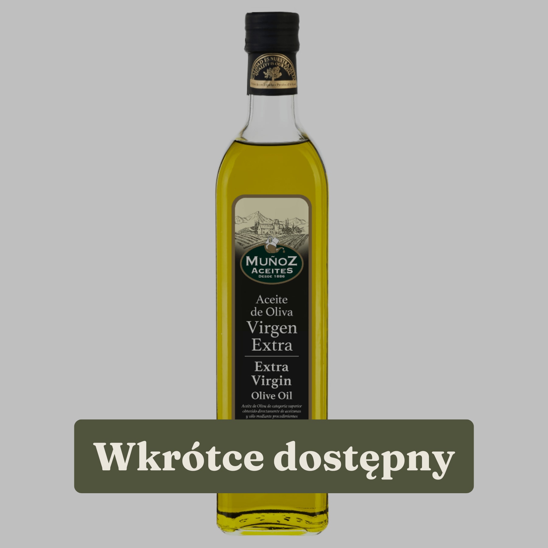 Oliwa extra virgin 500ml Butelka Marasca
