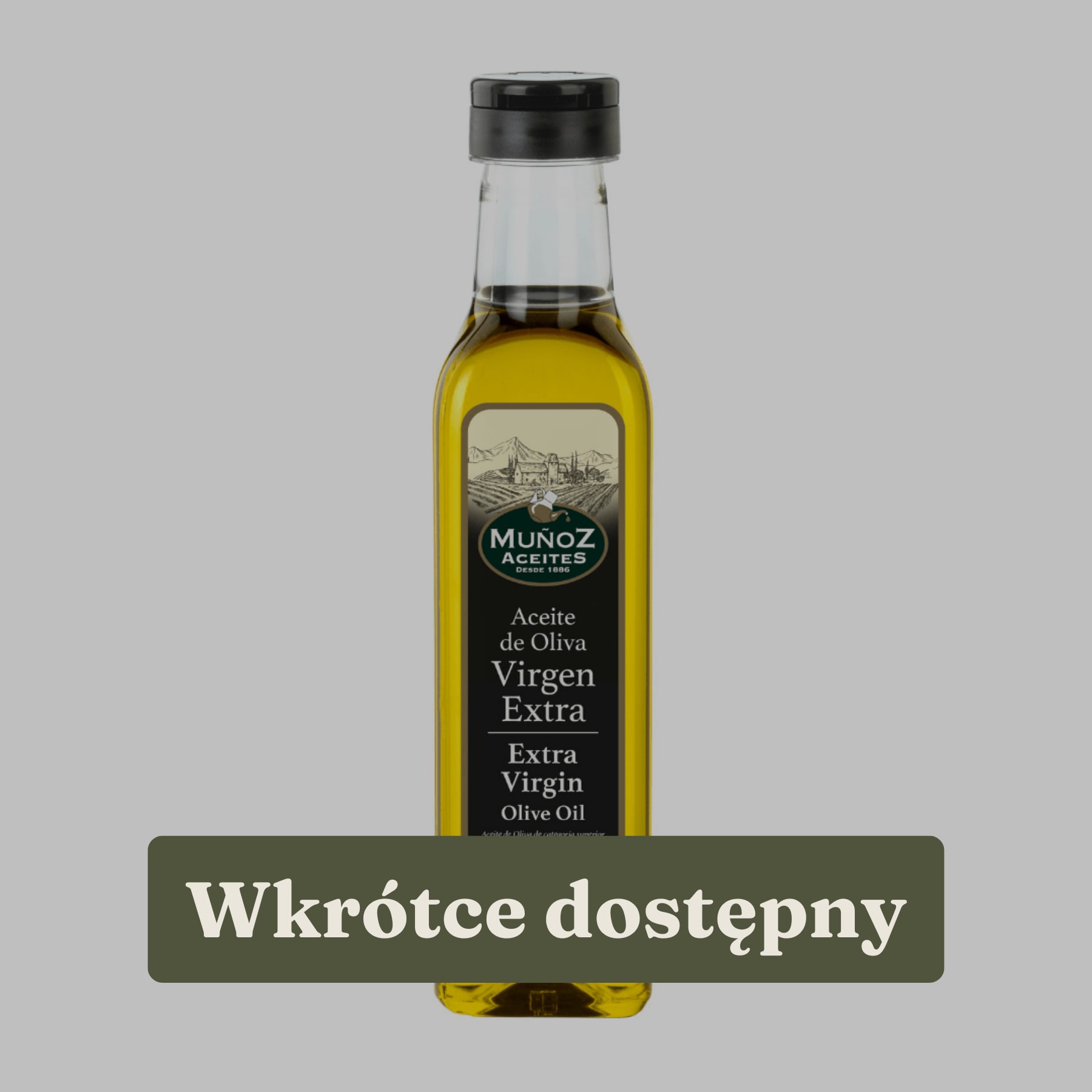 Oliwa extra virgin 250ml - Butelka Marasca