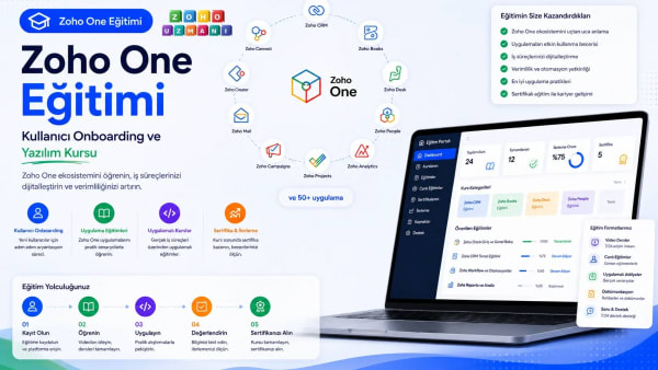 Zoho One Eğitimi - Kullanıcı Onboarding ve Yazılım Kursu