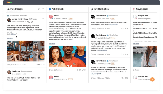 Zoho Social Marka Monitoring Paneli