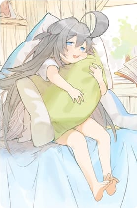 Archmage on the bed