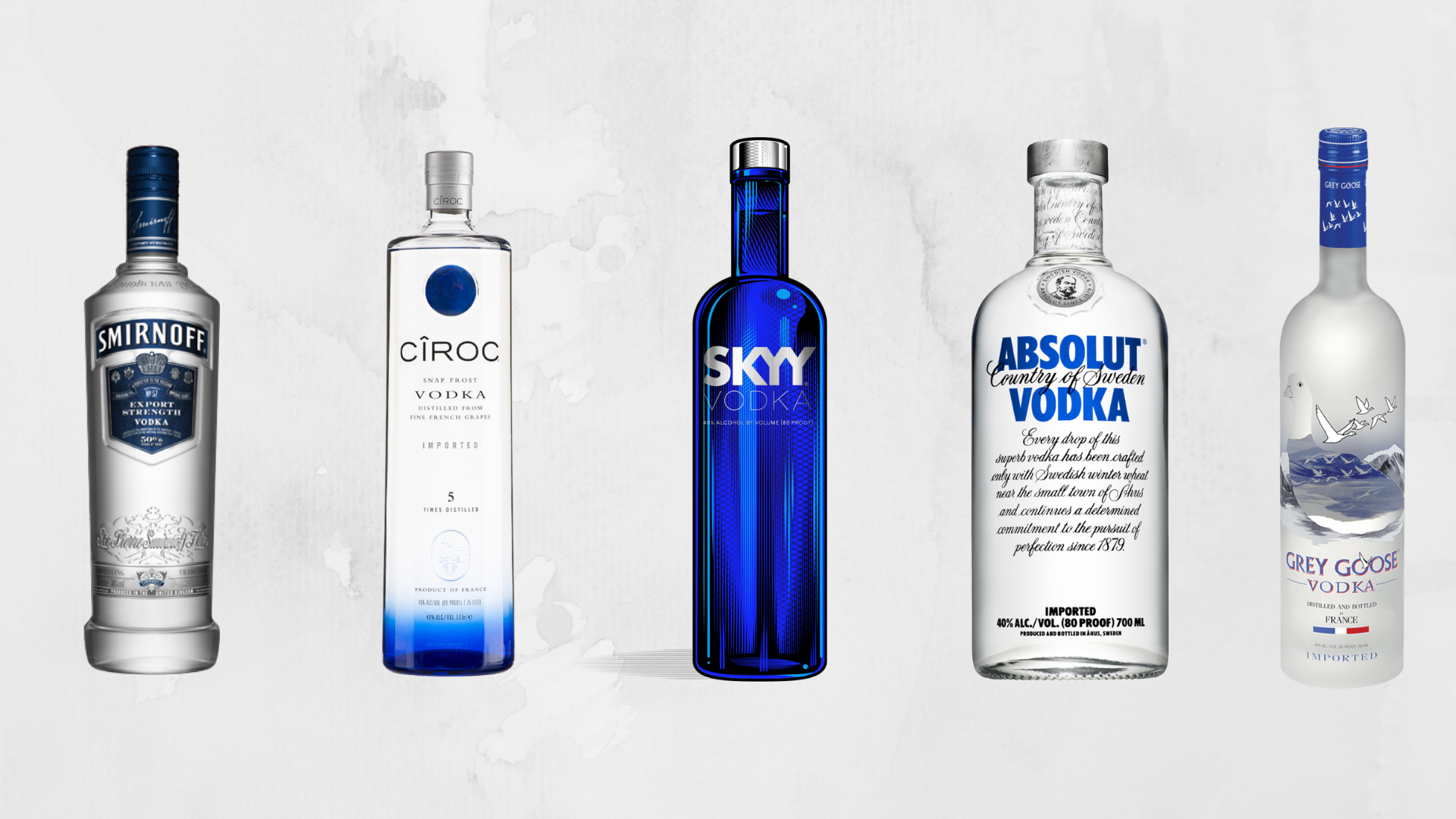 Top 5 Vodka Brands in Nigeria