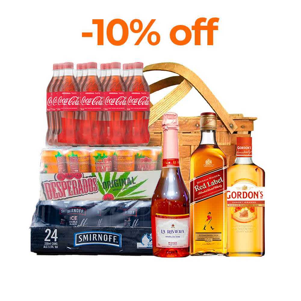Buy Easter Basket Alcoholic + Mixer Drinks in Nigeria Soft Drinks in