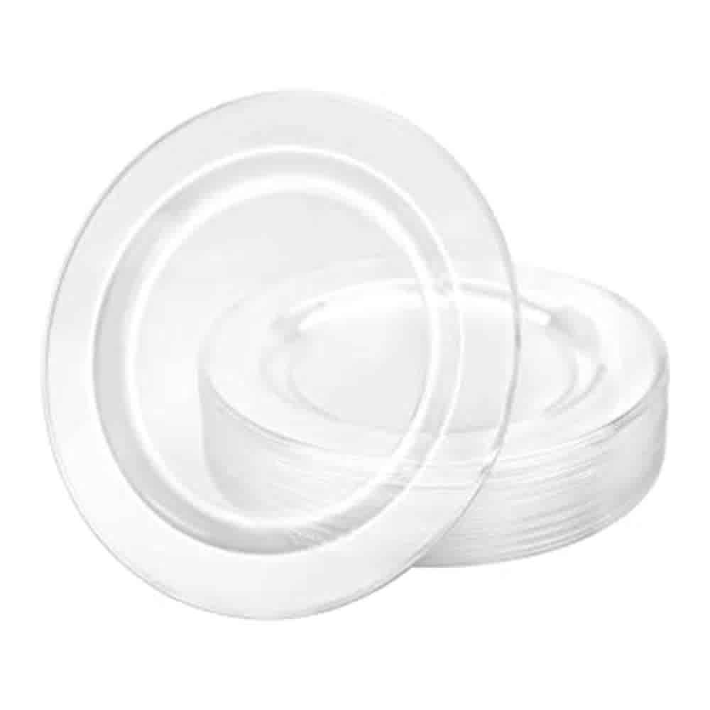 Buy Acrylic Flat Party Plate in Nigeria Extras in Nigeria Drinks.ng