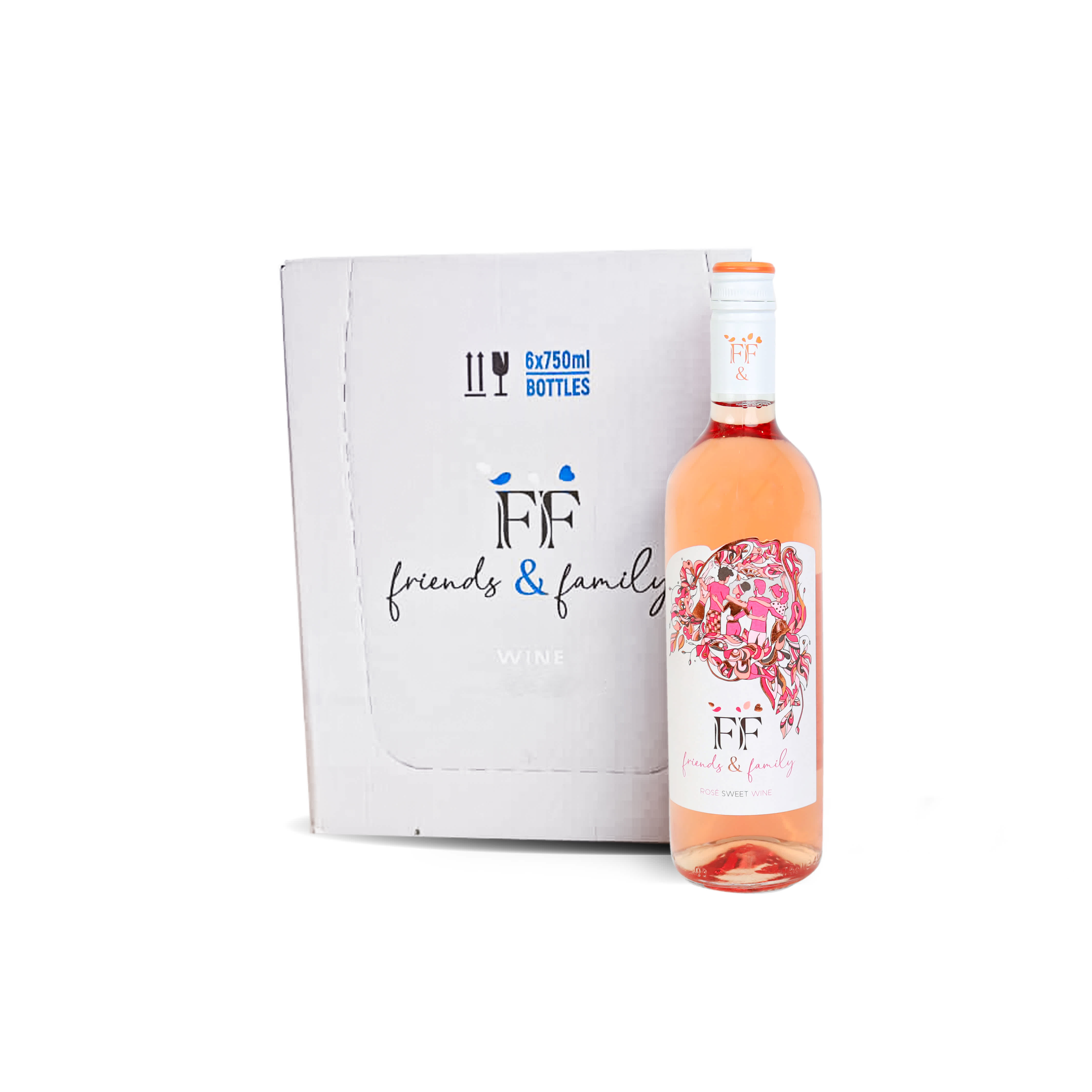 Buy Friends & Family Sweet Rose Wine in Nigeria Wines in Nigeria