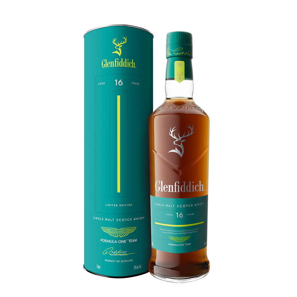 Glenfiddich x Aston Martin Formular one 16 years Old - Single Malt ...
