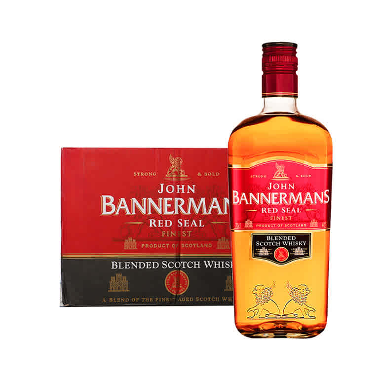 Buy John Bannermans Red Seal Blended Scotch Whisky in Nigeria Whisky