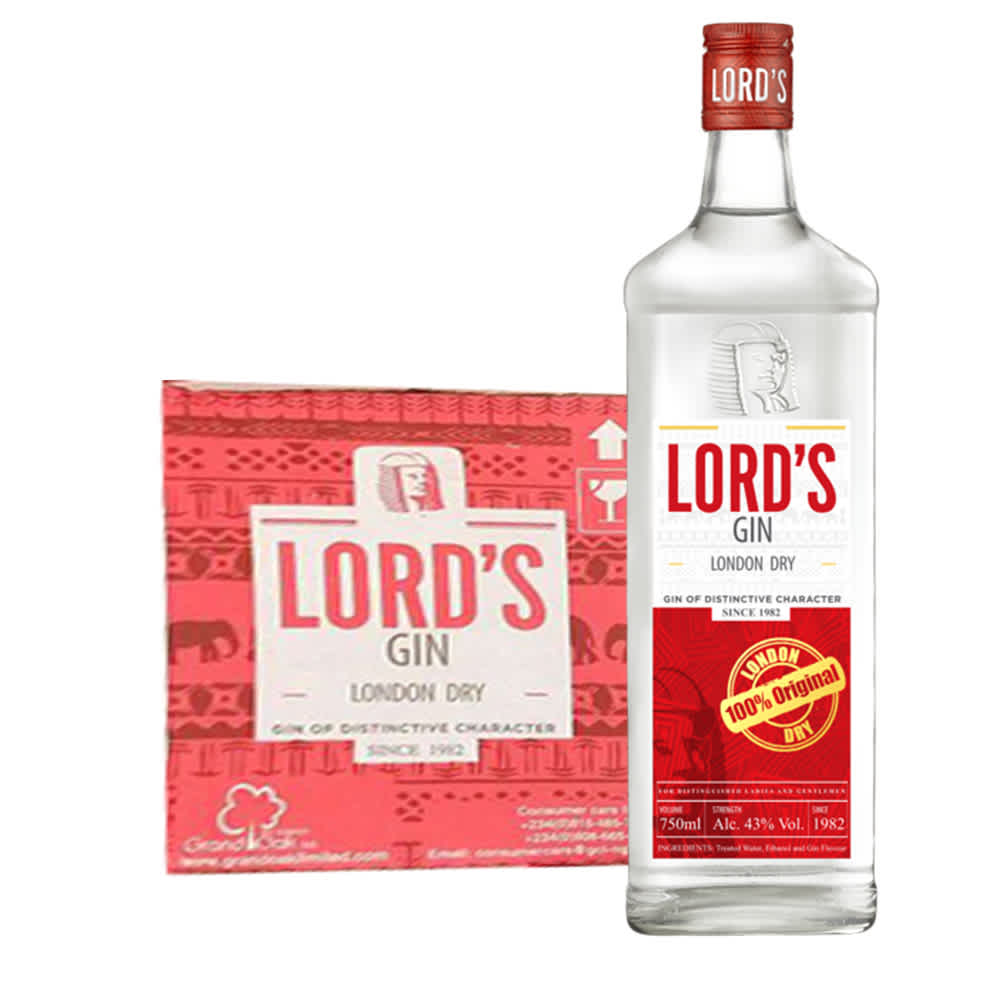 Buy Lord's Dry Gin in Nigeria Spirits in Nigeria Drinks.ng