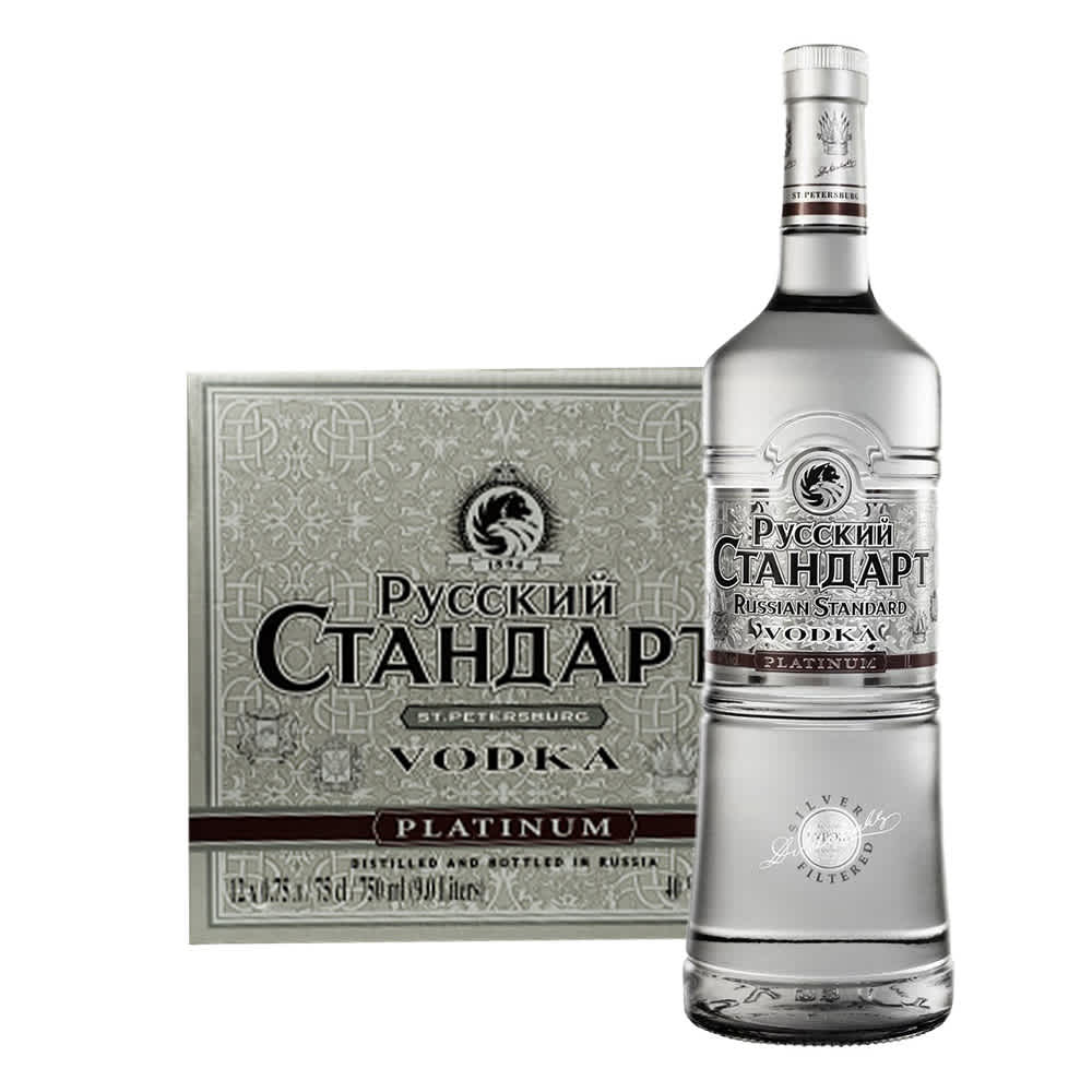 Buy Russian Standard Platinum Vodka in Nigeria Spirits in Nigeria Drinks.ng