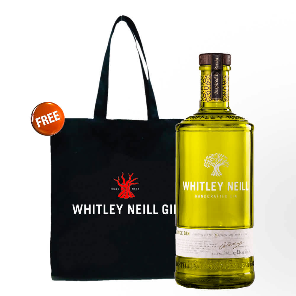 Buy Whitley Neill Quince Gin + Tote Bag in Nigeria Drinks in Nigeria