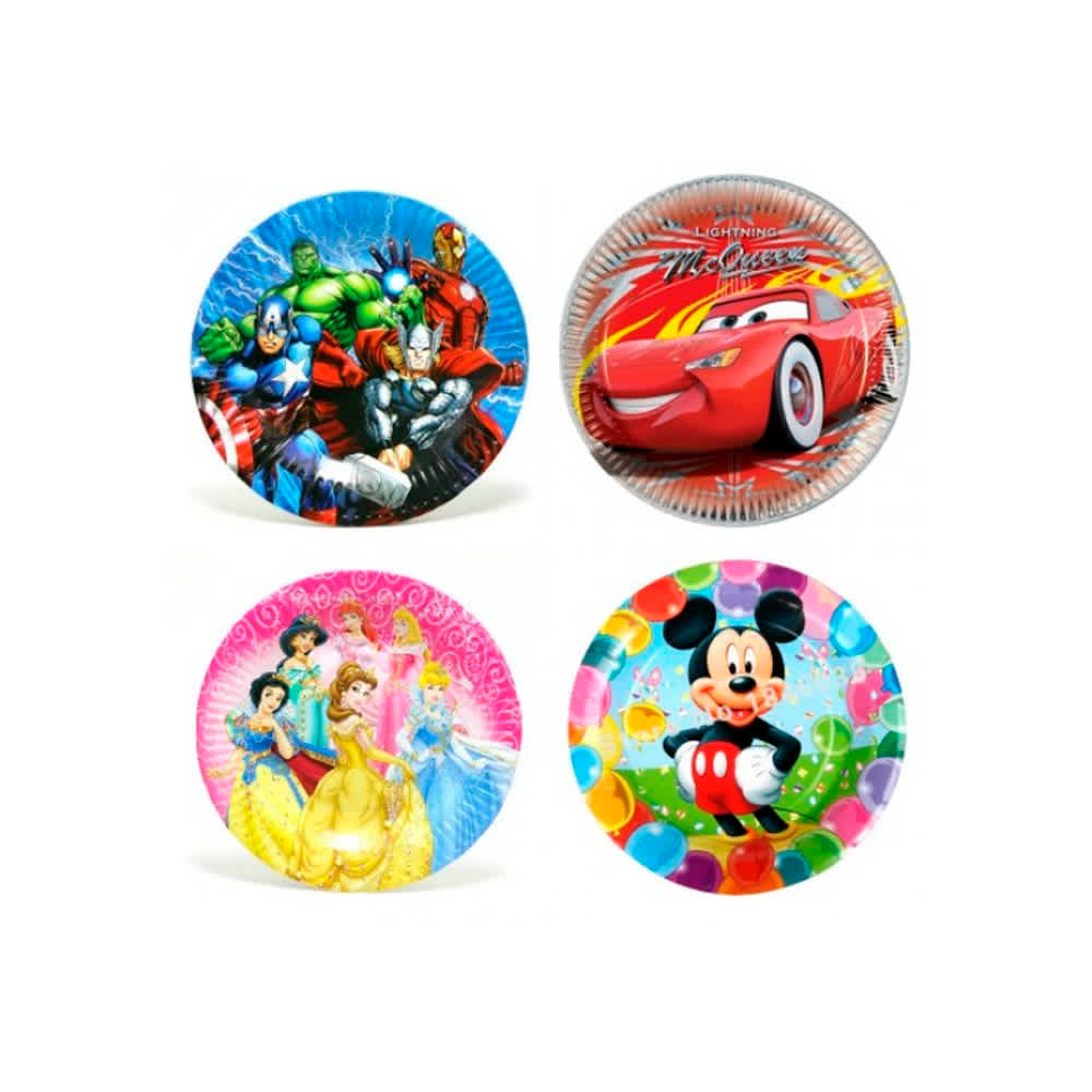 Buy Disposable Party Plates with Character in Nigeria Extras in