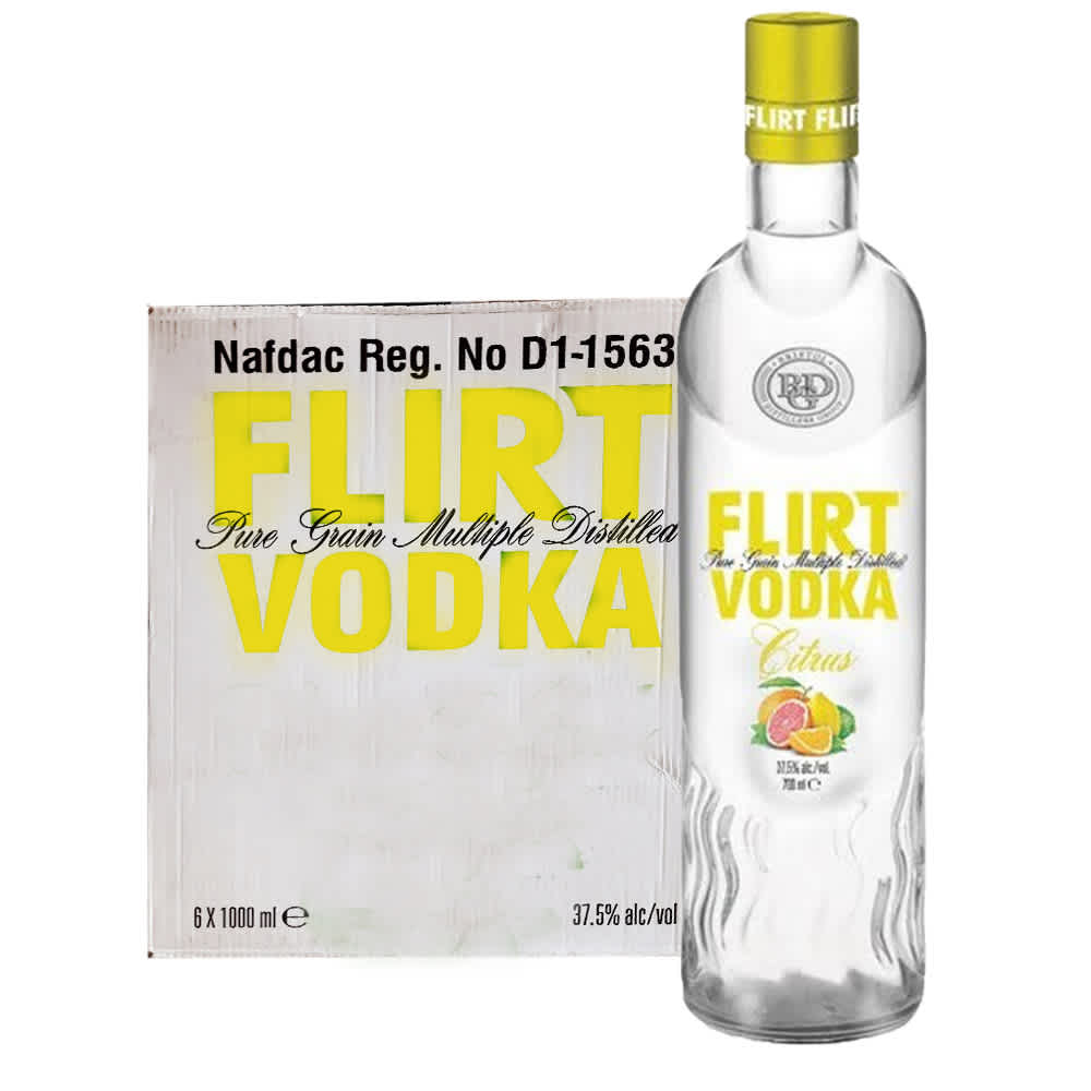 Buy Flirt Vodka Citrus in Nigeria Spirits in Nigeria Drinks.ng