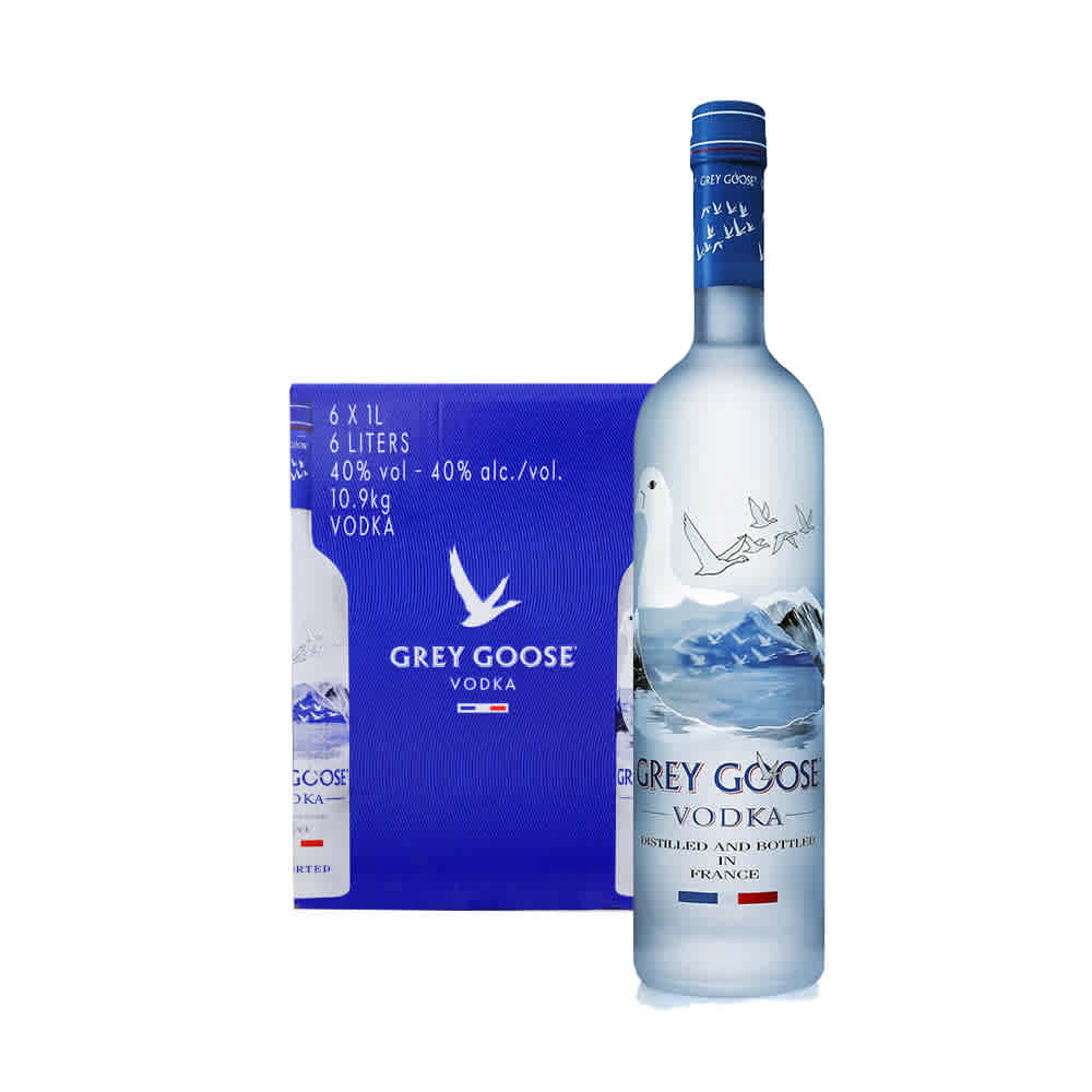 Buy Grey Goose Vodka Celebration Gold Gift Tin, 1L Online at
