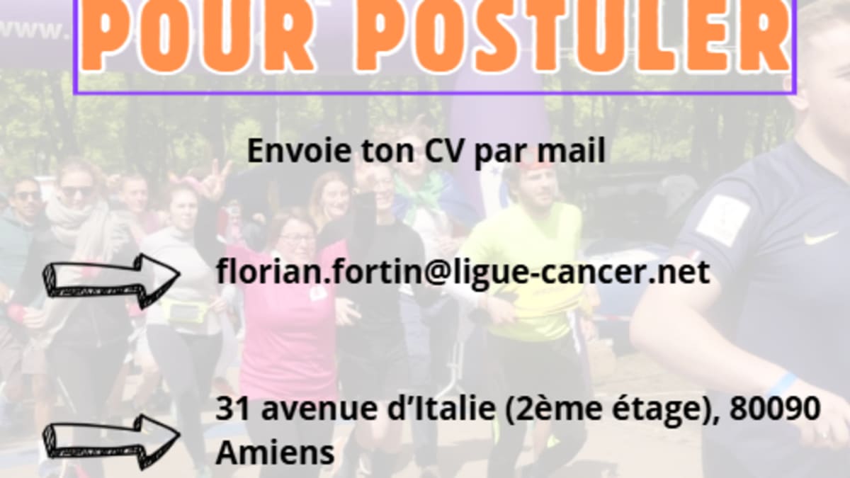 Offre de stage - Ligue contre le cancer 80