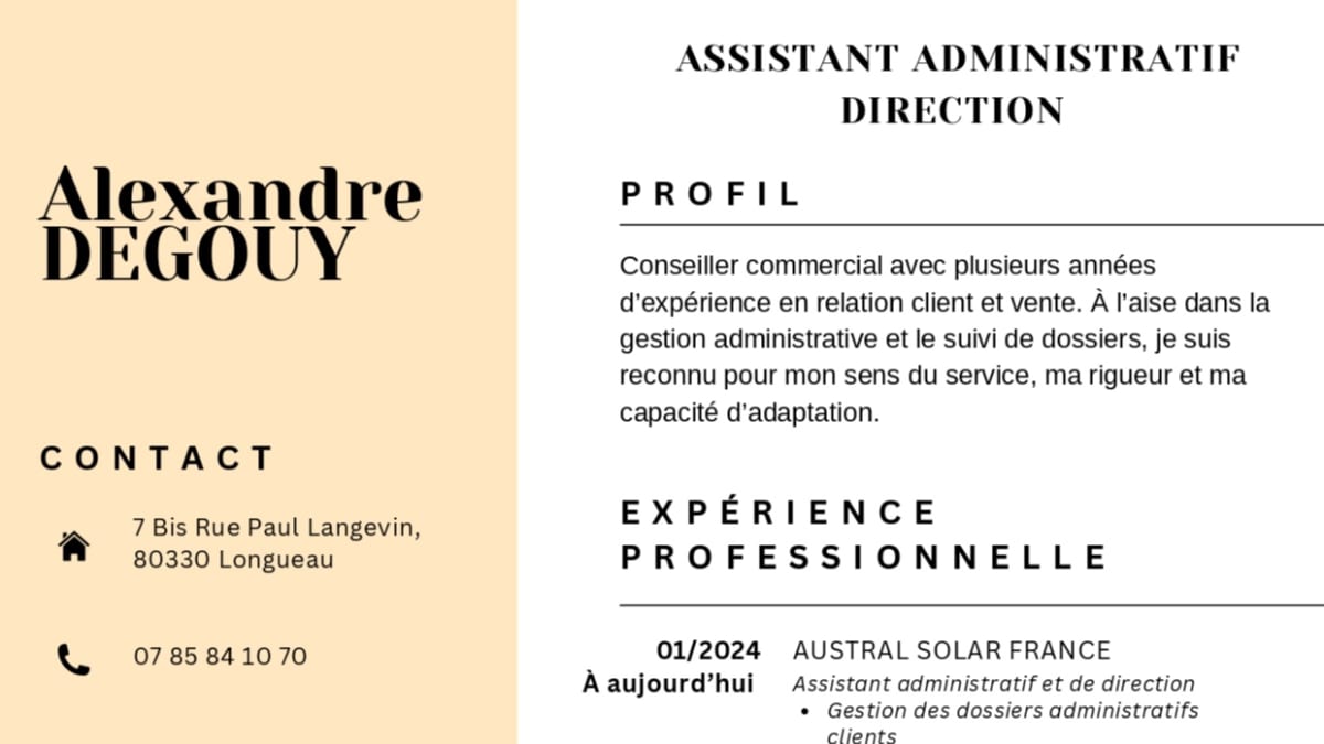 Assistant de Direction