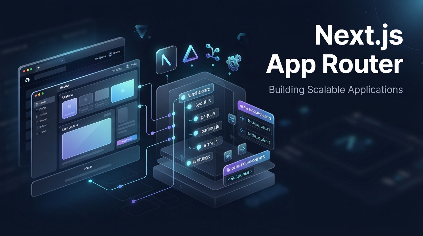Building Scalable Applications with Next.js App Router