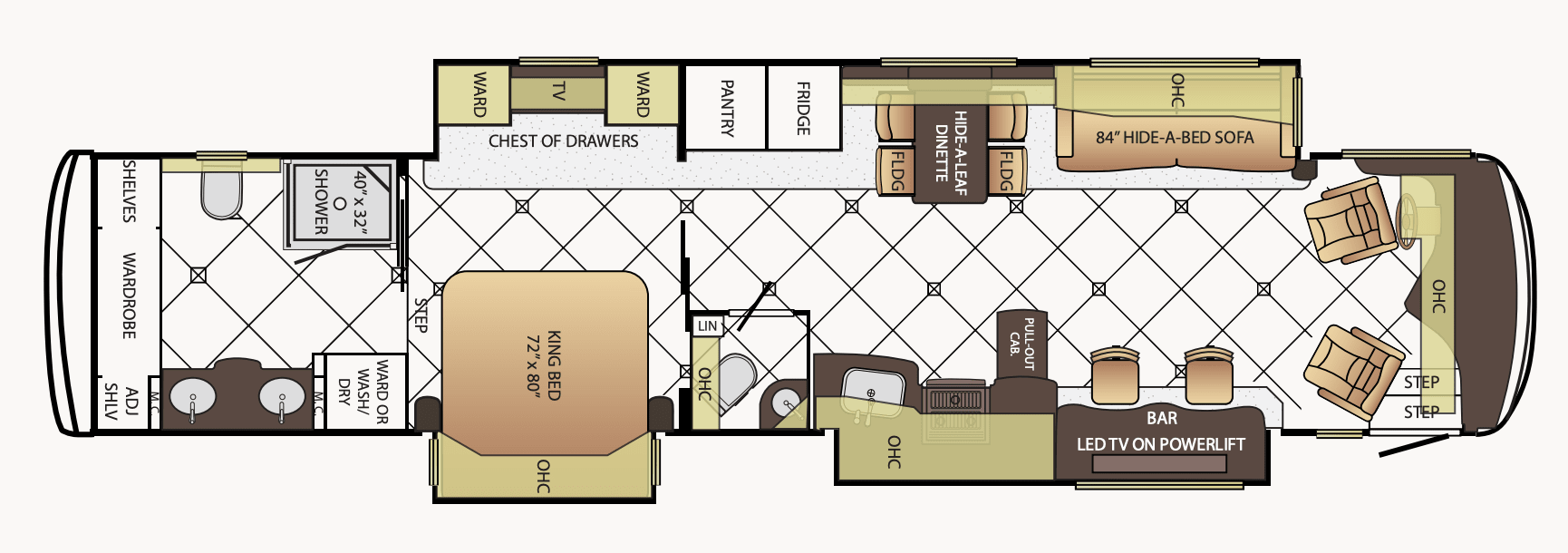 4369 FREIGHTLINER floorplan