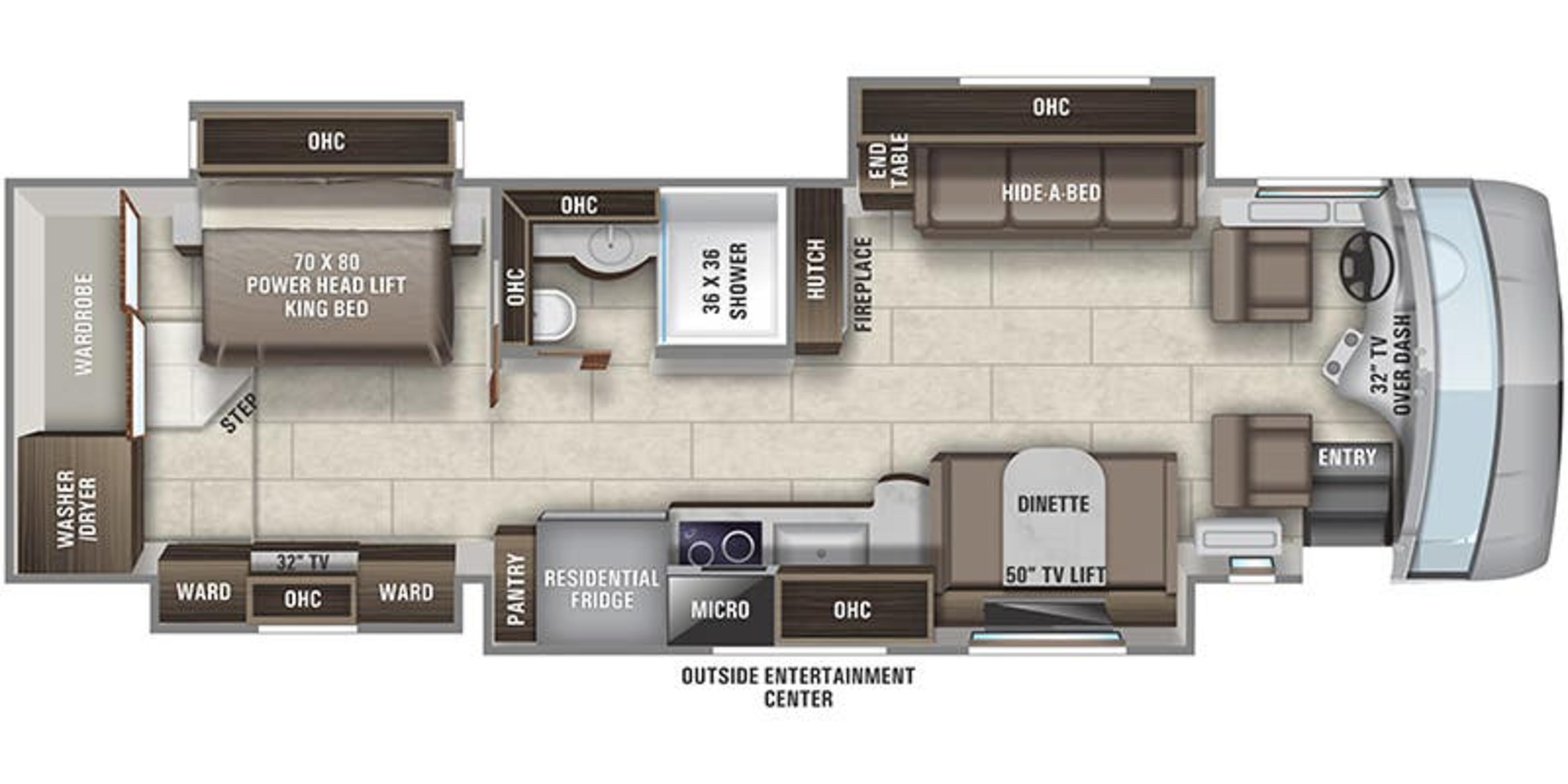 Entegra Coach Reatta XL 37K floor plan
