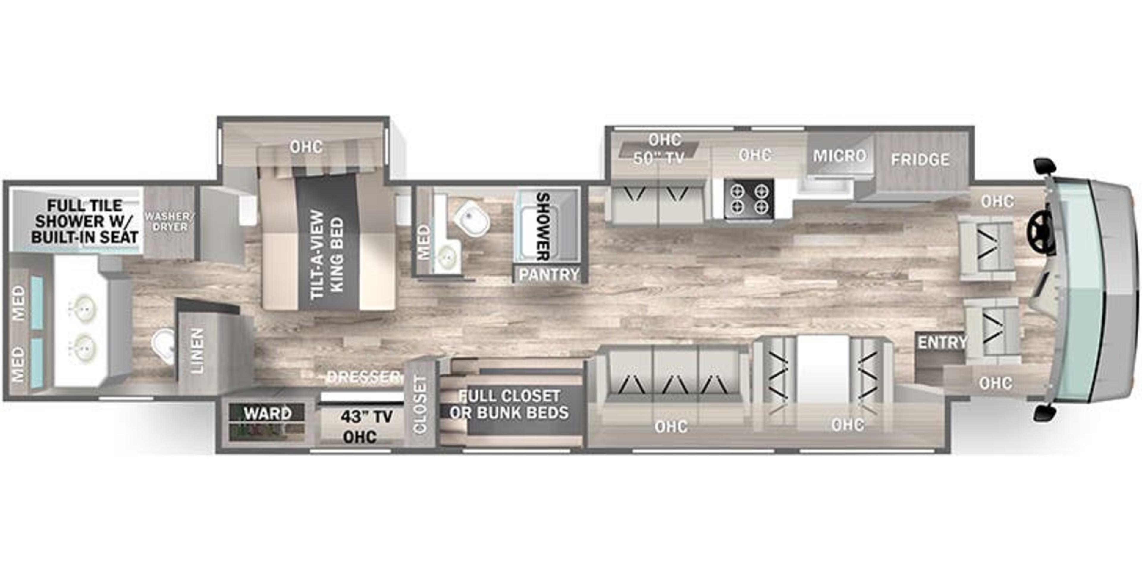 45D floorplan