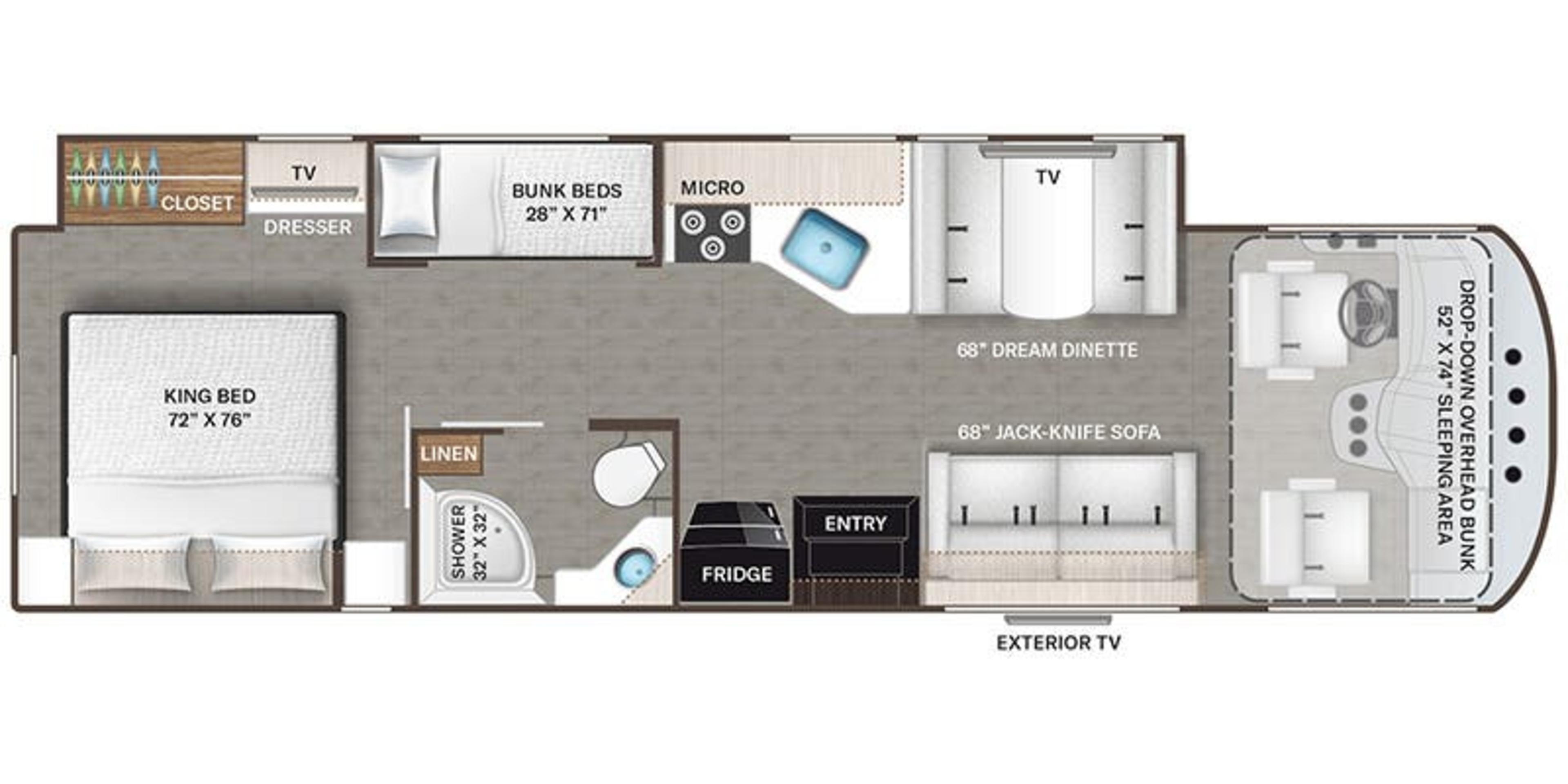 32B floorplan