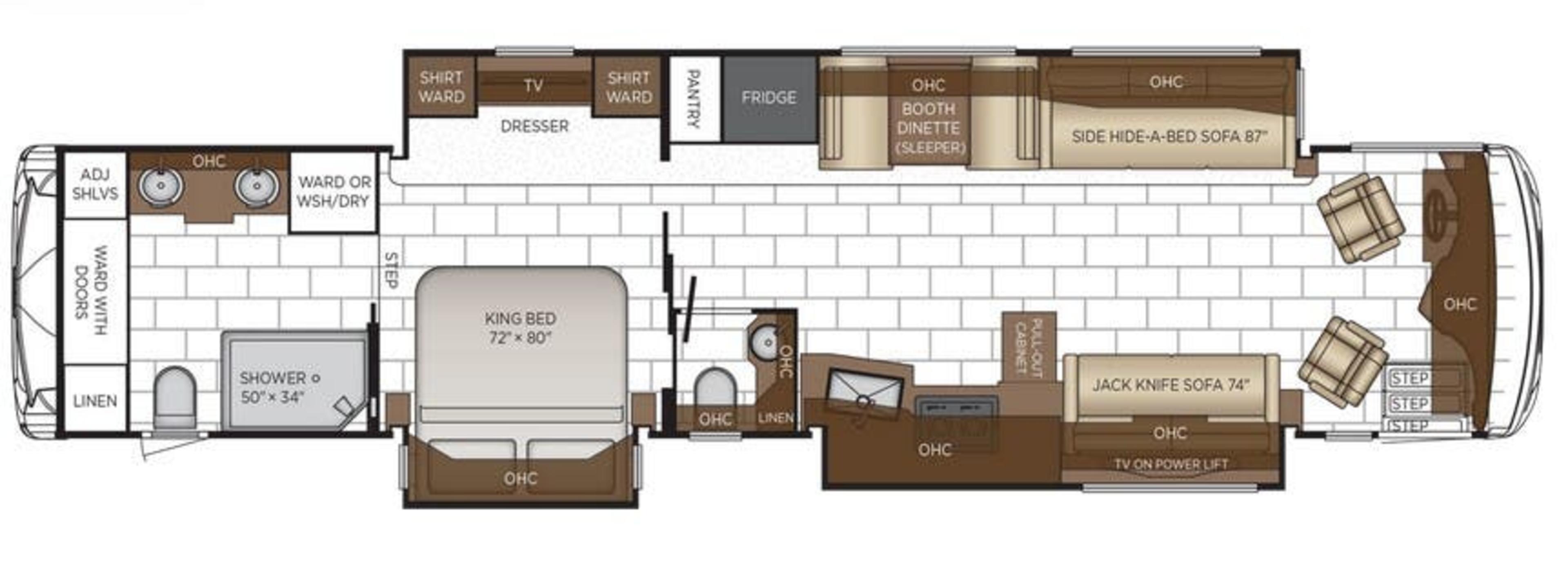 4369 FREIGHTLINER floorplan