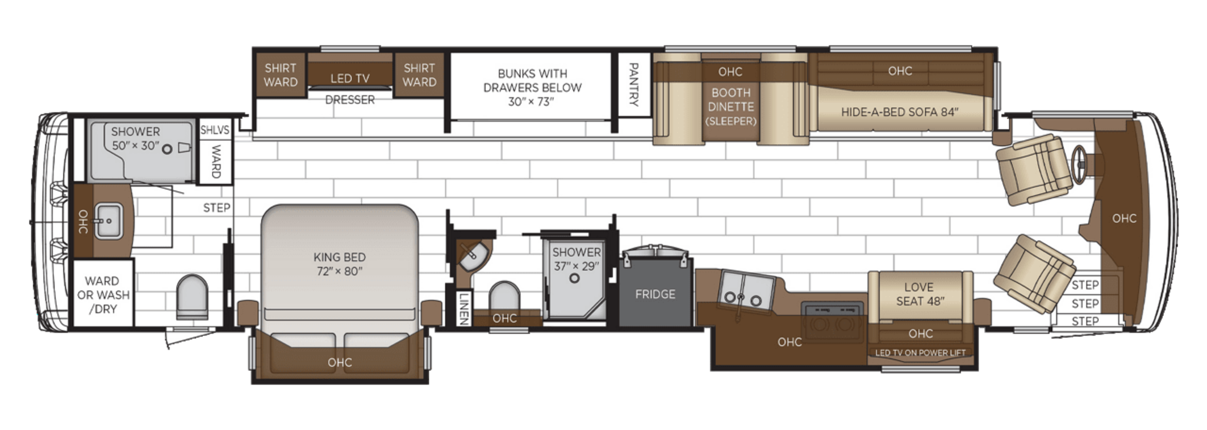 4340 SPARTAN floorplan
