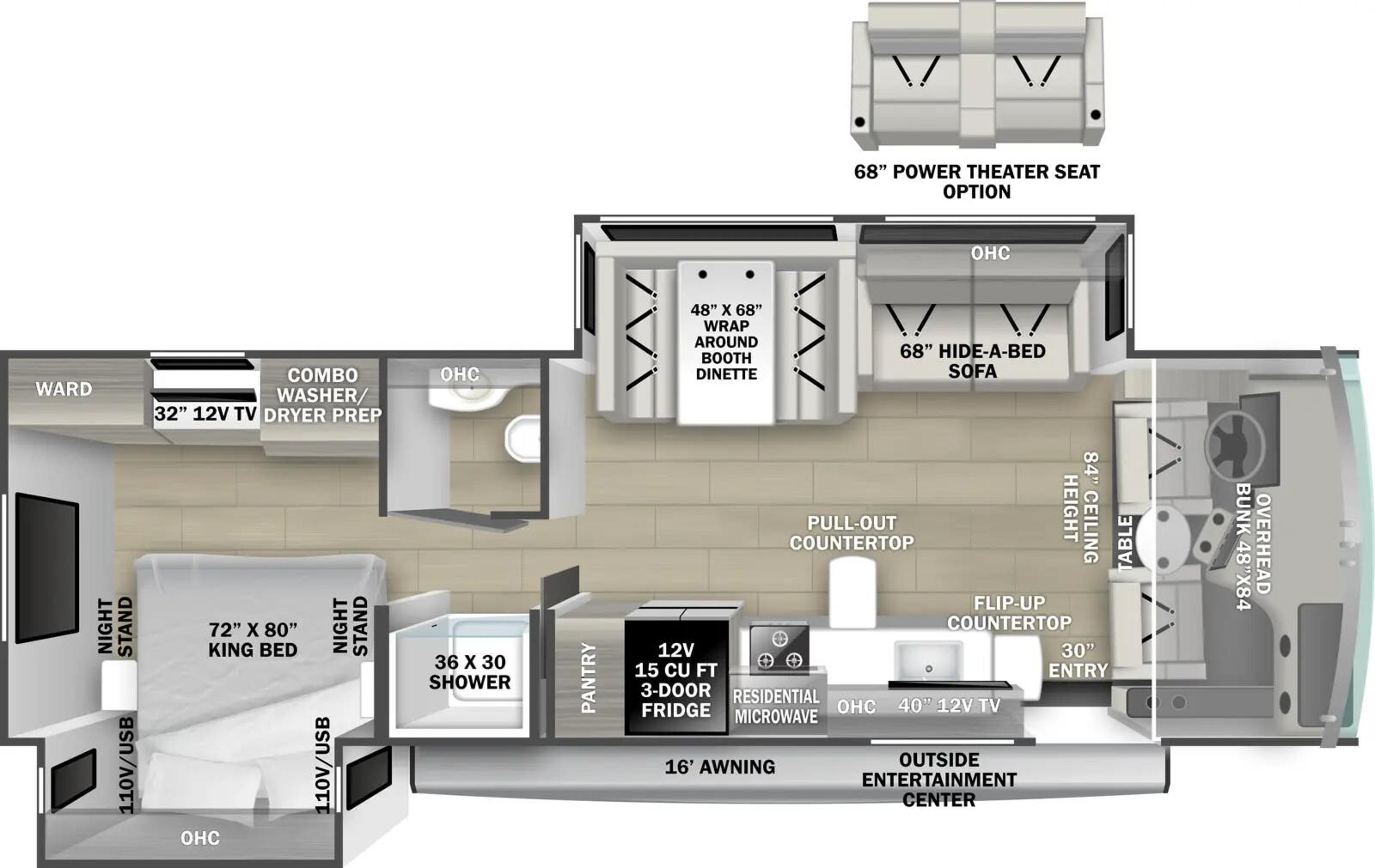 FR3 30DS floorplan