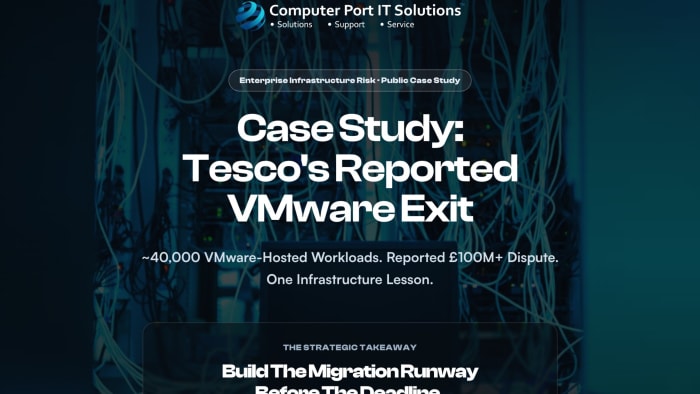 Tesco, Broadcom and VMware: the real infrastructure lesson
