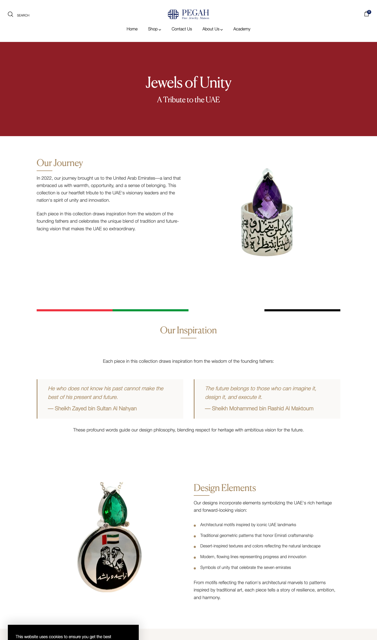 Jewels of Unity — a tribute to the UAE