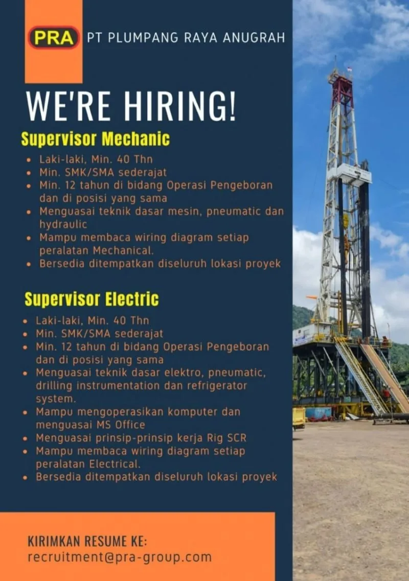 Flyer Supervisor Mechanic & Supervisor Electric 1