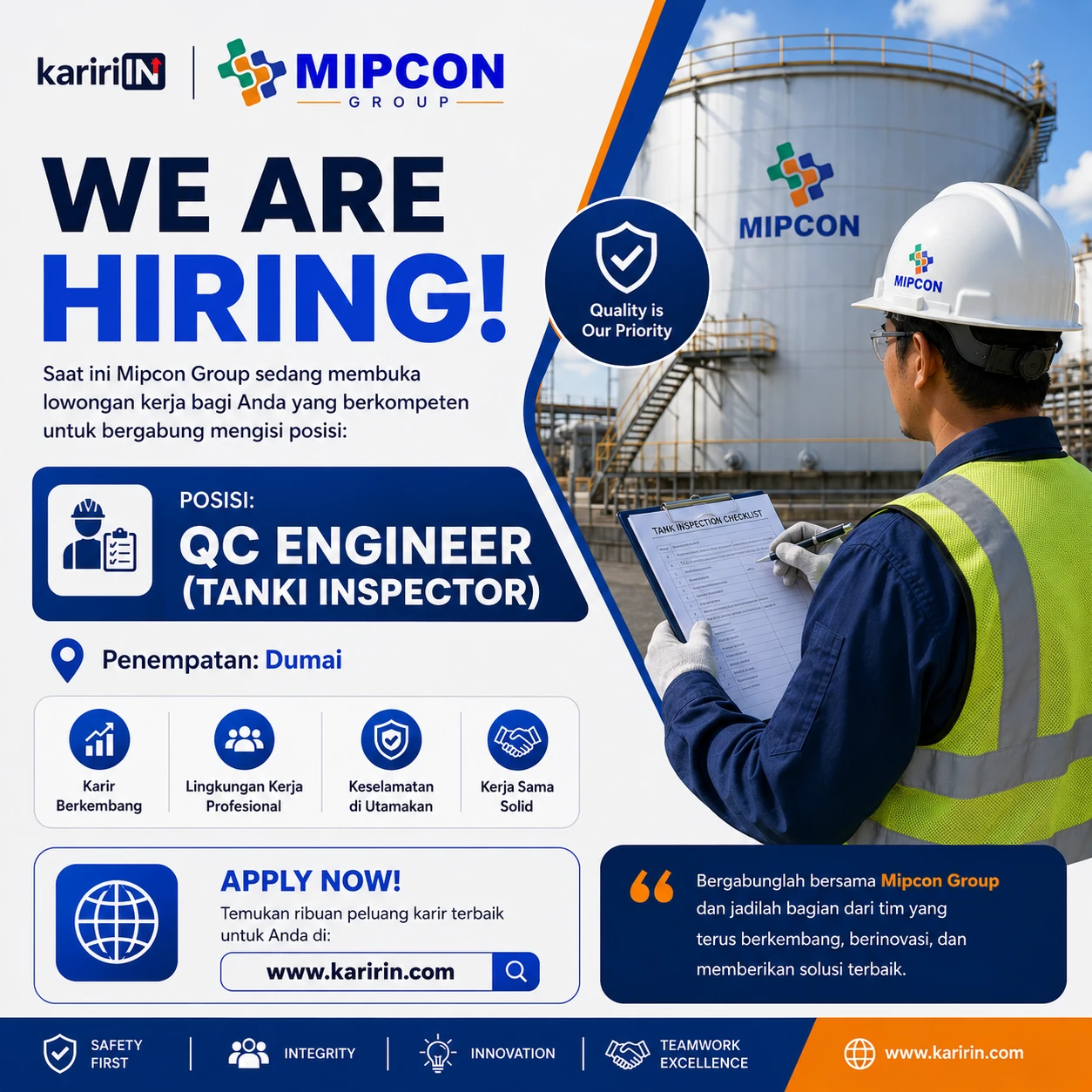 Flyer QC Engineer 1