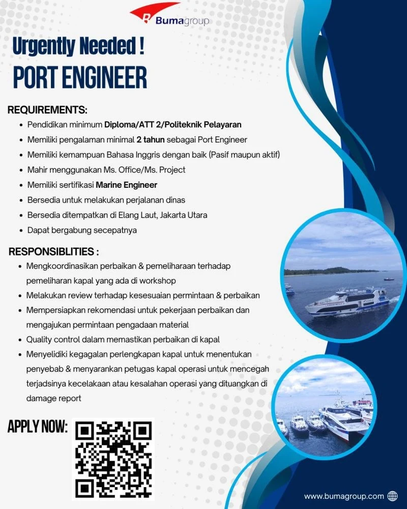 Flyer PORT ENGINEER 1