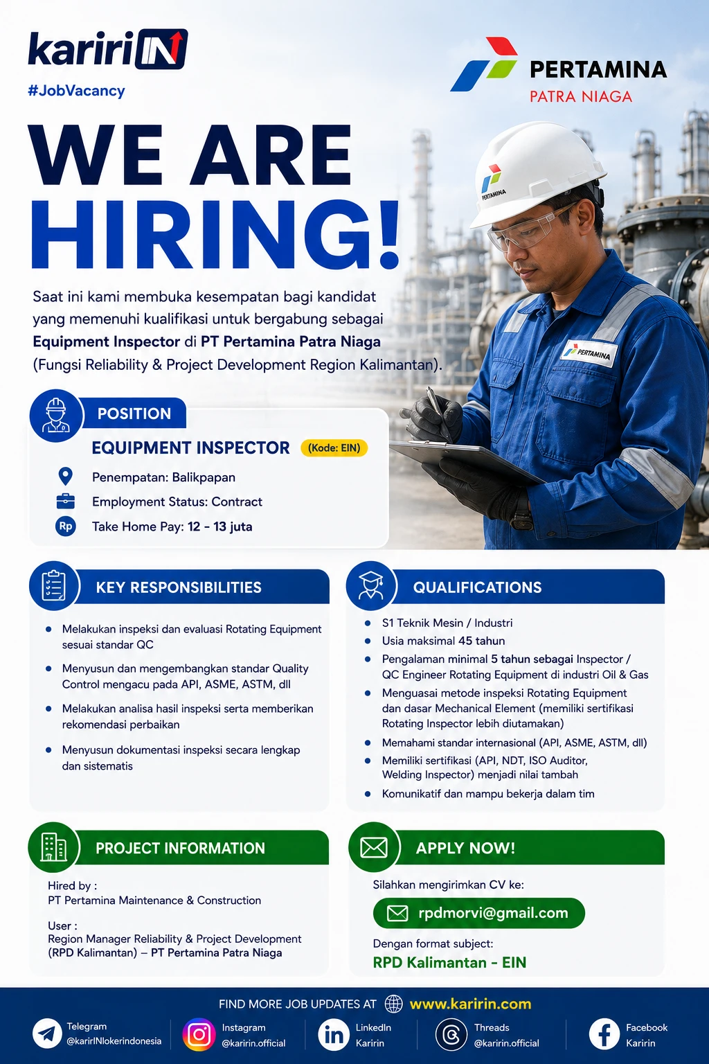 Flyer Equipment Inspector 1