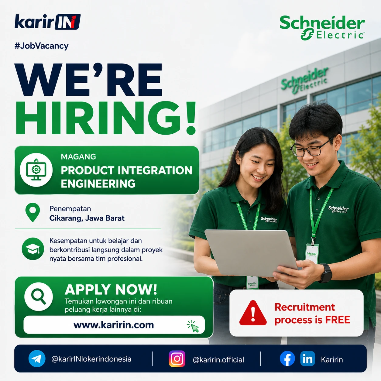 Flyer Magang - Product Integration Engineering 1