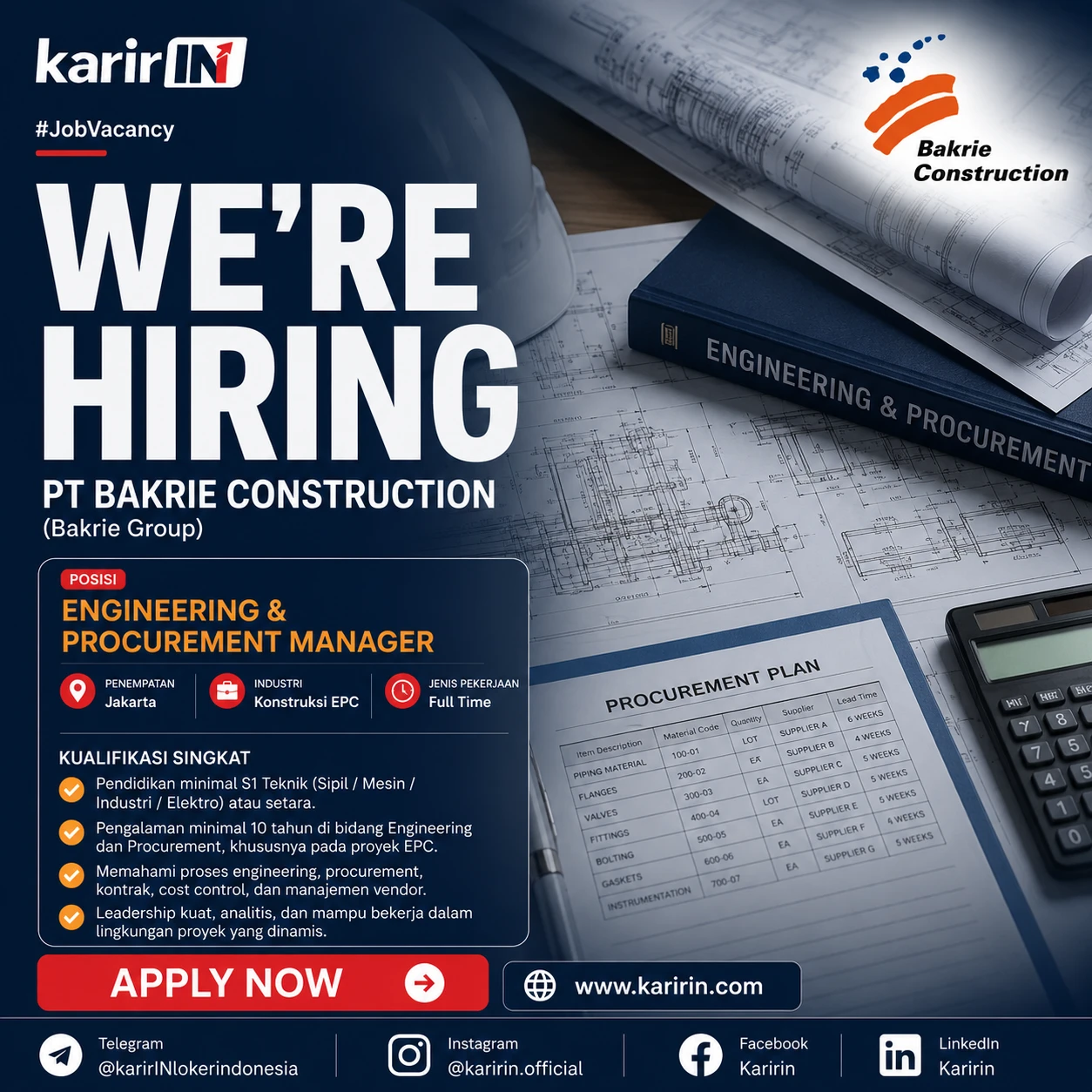 Flyer Engineering & Procurement Manager 1