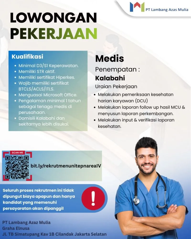 Flyer Tenaga Medis (Dokter/ Perawat/ Bidan) 1