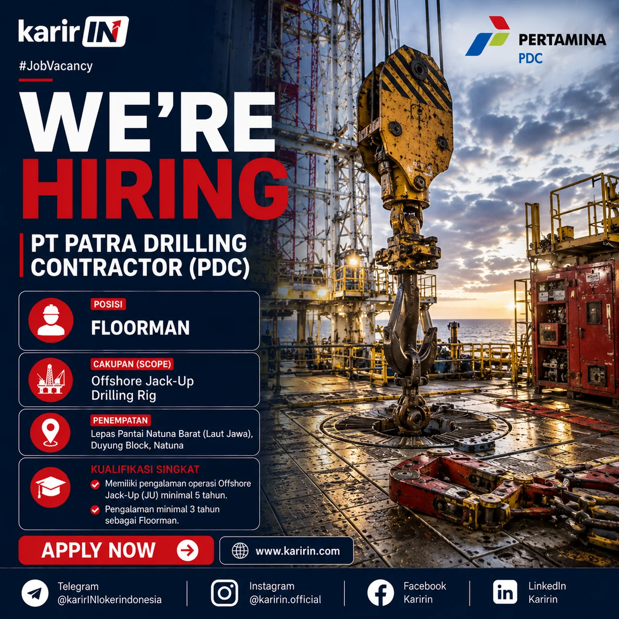 Flyer Floorman - Offshore Jack-Up Drilling Rig 1