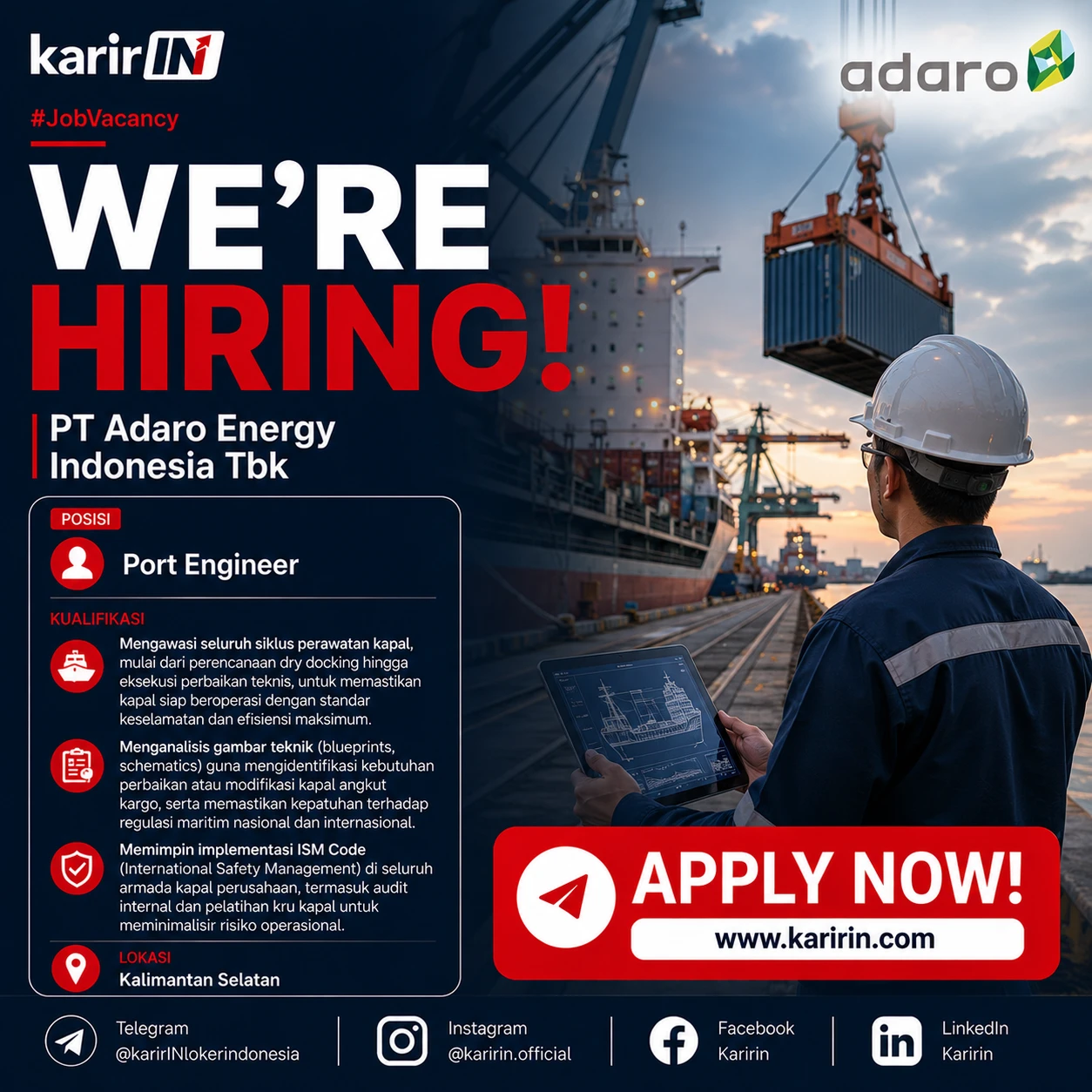 Flyer Port Engineer 1