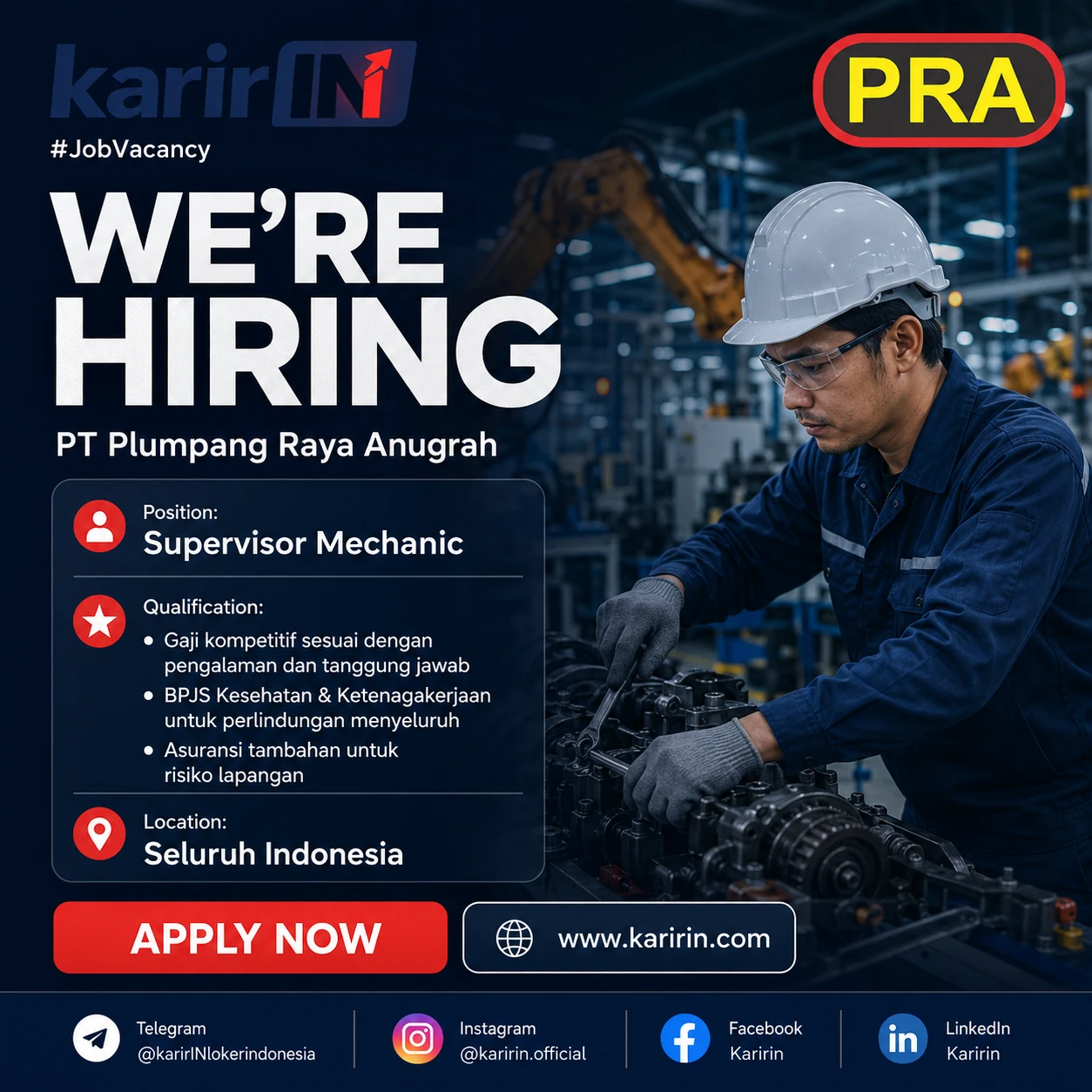 Flyer Supervisor Mechanic 1