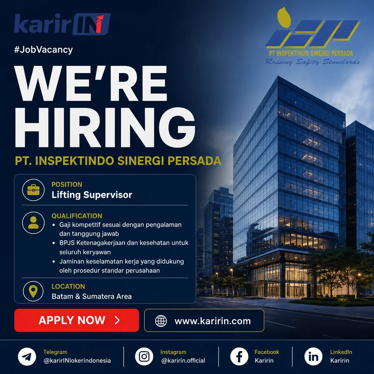 Flyer Lifting Supervisor 1