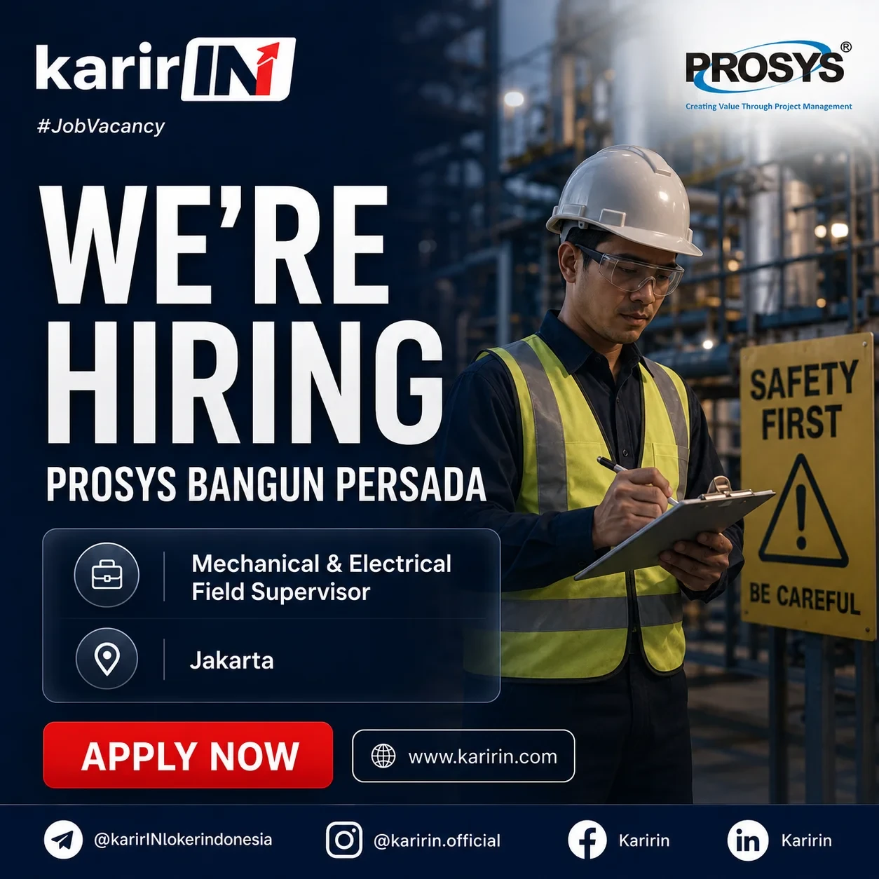 Flyer Mechanical & Electrical Field Supervisor 1