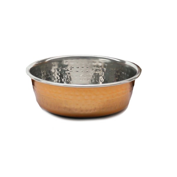 Stainless Steel Pet Bowl - Copper