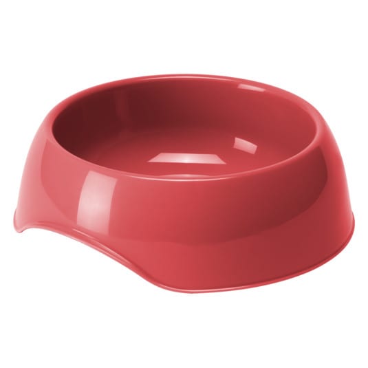 Gusto Dog Bowl - Spicy Coral Red