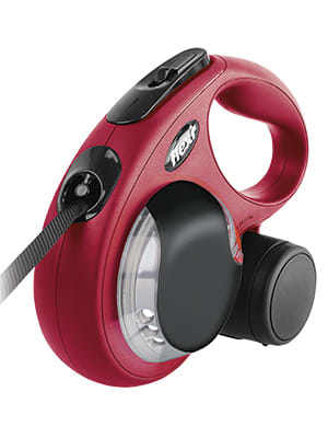 Flexi Dog Lead (Tape) - Classic Black