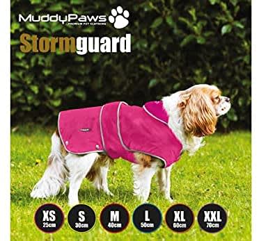 Stormguard Waterproof Dog Coat - Pink