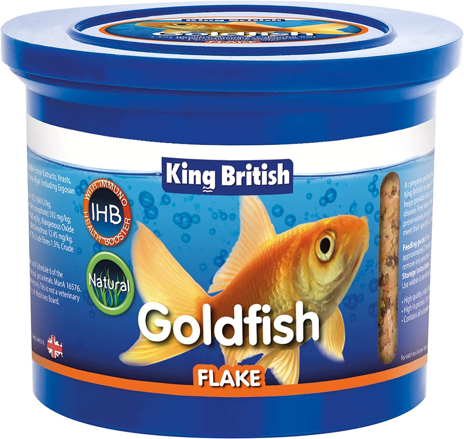 King British Goldfish Food - Flakes