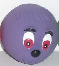 Dog Ball Toy - Latex Faces