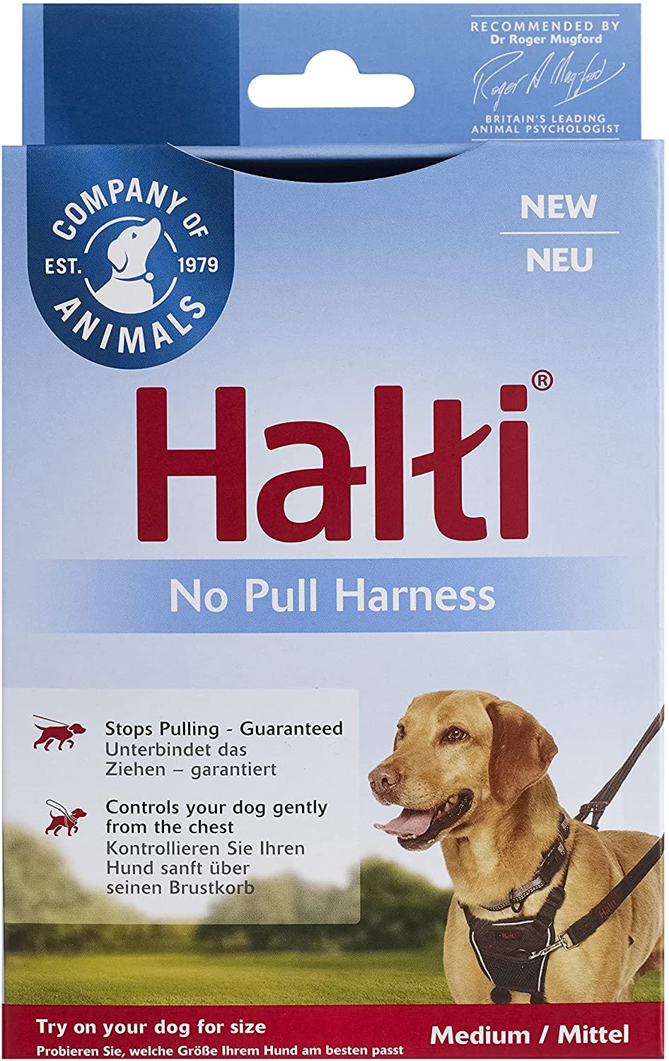 HALTI No Pull Harness - Black