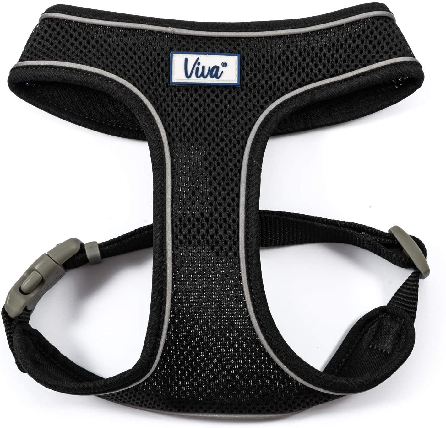 Mesh Dog Harness - Black